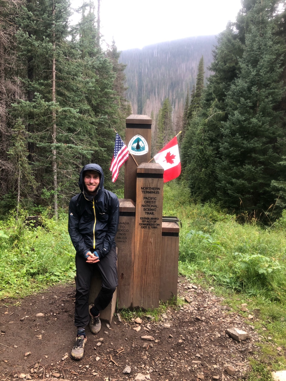 Northern Terminus of the Pacific Crest Trail